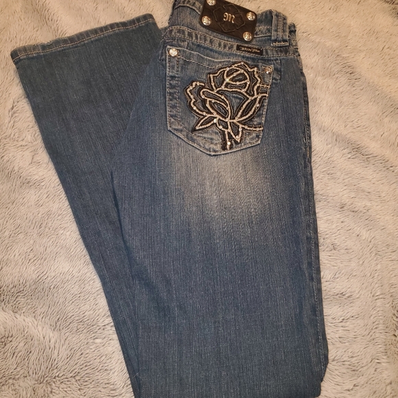 Miss Me Denim - 👖🌹 Miss Me rose jeans